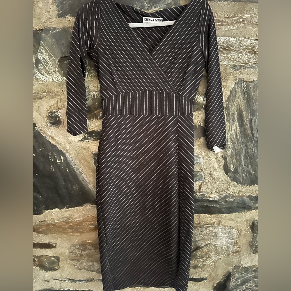 Chiara Boni Pinsteipe Dress